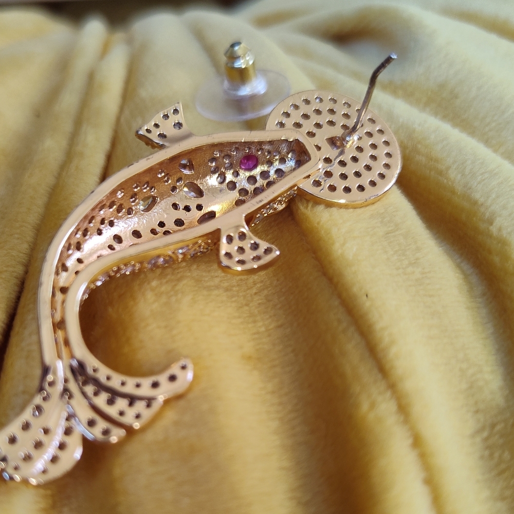 Eye Candy Luxe Earrings Rhinestone - Picture 12 of 12